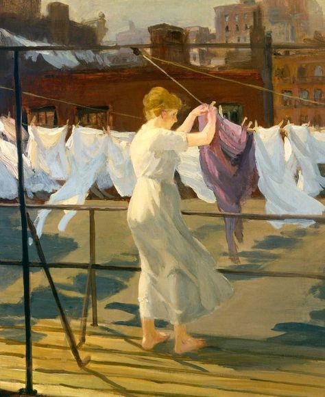 john sloan John Sloan, Washing Lines, Washing Line, Art Photography, Photography, Art