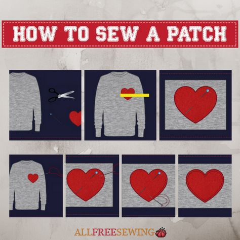 Learn how to sew a patch by hand with this tutorial. Also, find tips and tricks for sewing patches on uniforms, jackets, pants, hats, bags, and more. Besides our patch sewing tutorial, you will find lots of tips and tricks for working with patches, including how to wash clothing that has patches! Thread A Sewing Machine, Gather Fabric, How To Make Patches, Sewing Area, Scout Patches, Sewing Machines Best, Patch Sewing, Sewing Patches, Sewing Tricks