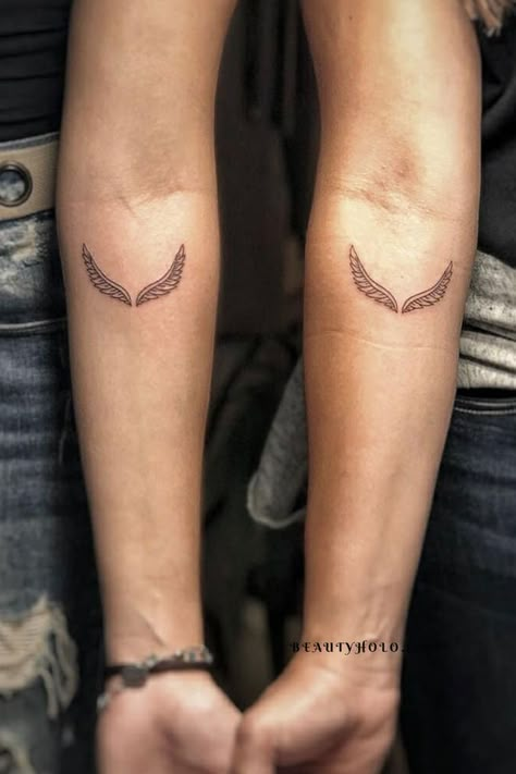 Tattoo Ideas For Men Best Friend, Four Best Friends Tattoos, Men Friendship Tattoos, Bff Matching Tattoos Aesthetic, Word Tattoo Aesthetic, Mens Matching Tattoos, Masculine Matching Tattoos, Best Friend Tattoo Men, Matching Tattoos For Childhood Friends