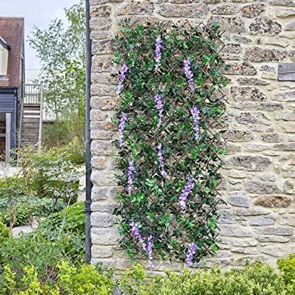 Create the garden of your dreams this Spring! 🌸💖 #gardeninspo #gardendesign #gardenlove #greenthumb #gardentherapy #flowerpower #flowers #spring #springtime #springtime2024 #outdoorlife #outdoorspace #trellis #trellisgarden #marcopaul Garden Wisteria, Willow Trellis, Wisteria Trellis, Expanding Trellis, Decorative Trellis, Purple Wisteria, Outdoor Lantern Lighting, Smart Garden, Fence Landscaping