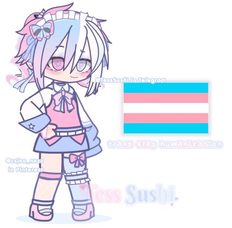 Lgbtq Oc, Gacha Pride, Lgbtq Gacha, Gacha Club Outfits Boys, Gacha Life Outfits Male, Gay Boy Outfits, Fem Boy Outfits, Male Cheerleaders, Outfits Pastel