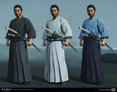 Japanese Fiction, Samurai Ronin, Samurai Clothing, Jin Sakai, My Hero Oc, Manga Tutorial, Samurai Ninja, Hero Oc, Warrior Art