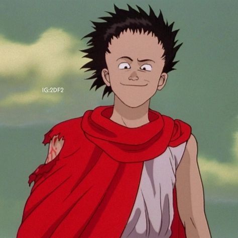 Tetsuo Shima Icon, Akira Tetsuo, Akira 1988, Tetsuo Shima, Akira Anime, Katsuhiro Otomo, Ni Idea, Red Flag, Character Designs