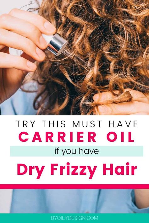 It totally surprised me that I could make a DIY hair oil that was all natural and actually works. Plus it doesn't cost a fortune. Using a Carrier oil has helped me tame my dry frizzy hair so I don't always have to wear it in a pony tail to keep it under control. But picking the right carrier oil is key! Carrier Oils For Hair, Oils For Your Hair, Hair Growth Oil Recipe, Diy Beard Oil, Hair Oil Recipe, Diy Hair Oil, Oil For Curly Hair, Oils For Hair, Essential Oil Beauty