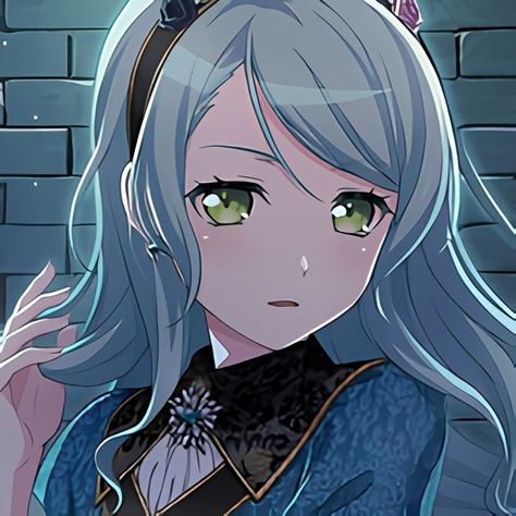 Sayo Hikawa Sayo Bandori, Rentry Icon, Hina Hikawa, Sayo Hikawa, Amine Girl, Ran Mitake, Pretty Characters, Bandori Icons, Rentry Inspo