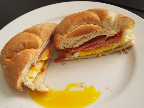 Taylor Ham Egg And Cheese New Jersey, Taylor Pork Roll Recipes, Taylor Ham Recipes, Pork Roll Recipes, Taylor Ham Egg And Cheese, Pork Roll Egg And Cheese, Taylor Pork Roll, Frozen Yogurt Desserts, Make Frozen Yogurt