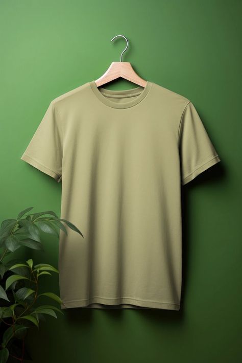 Green t-shirt mockup, editable  design | premium image by rawpixel.com / kanate Classic Mens Haircut, Apparel Mockup, Tshirt Png, Graphic Shirt Design, Tshirt Display, Clothing Packaging, T Shirt Design Template, Mens Haircut, T Shirt Png