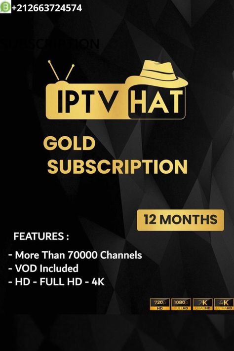 😍 Enjoy the best IPTV subscriptions in terms of arrangement, quality, diversity, and the most stable for a period of your choice (3 months / 6 months / a full year) ✅ High-quality packages 👌 FHD-UHD-4K
✅ More than 14,000 channels + 20,000 VOD, a large library constantly renewed with the latest Arabic and foreign films 😍
⏪ Compatible with all devices
Order via WhatsApp: 0663724574 WhatsApp Iptv Subscription, Sports Channel, Tv Streaming, Movie Buff, Tv Channels, Cable Tv, Streaming Tv, Fire Tv, 4k Hd