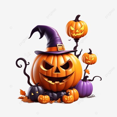 3d halloween pumpkin concept 3d halloween pumpkin png Pumpkin 3d, Halloween 3d, Witch Design, 3d Images, Butterfly Clip Art, Halloween Nurse, Pumpkin Png, Transparent Image, Halloween Boo