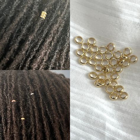 Excited to share the latest addition to my #etsy shop: 20 Stainless Steel Loc Beads, Hair Rings, Microloc Sisterlock Hair Accessories, Beads For Locs https://etsy.me/3DtL5rJ #copper #locjewelery #beadsforlocs #locjewellery #sisterlockjewellery #locbeads #hairrings #loc Gold Loc Accessories, Beads On Sisterlocks, Microloc Jewelry, Loc Sprinkles Locks, Beads For Locs, Locs Accessories, Traditional Locs, Afro Jewelry, Loc Beads