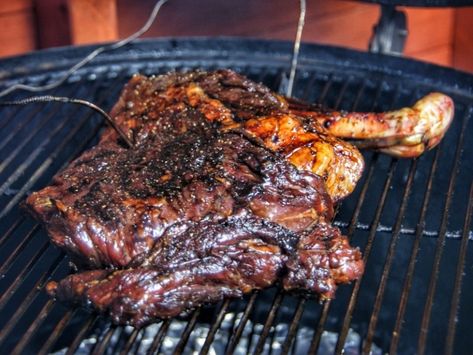 BBQ112/17: Smoked Goat Shoulder - KungFuBBQ: Goat Shoulder Roast Recipes, Smoked Goat Meat Recipes, Bbq Goat Recipes, Goat Leg, Wild Recipes, Goat Recipes, Shoulder Roast, Smoked Food, Boer Goats