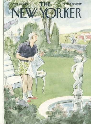 The New Yorker August, New Yorker Magazine Covers, The New Yorker Covers, Charles Addams, New Yorker Cover, The New Yorker Magazine, New Yorker Magazine, New Yorker Covers, Vintage Magazine Covers