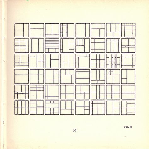 Le Corbusier's The Modulor  A harmonious measure to the human scale universally applicable to architecture and mechanics. 1954. Faber and faber. london. Le Corbusier Architecture, Quilt Modernen, Ludwig Mies Van Der Rohe, Walter Gropius, Grid Layouts, Diagram Architecture, Wassily Kandinsky, Architecture Drawing, Design Interior