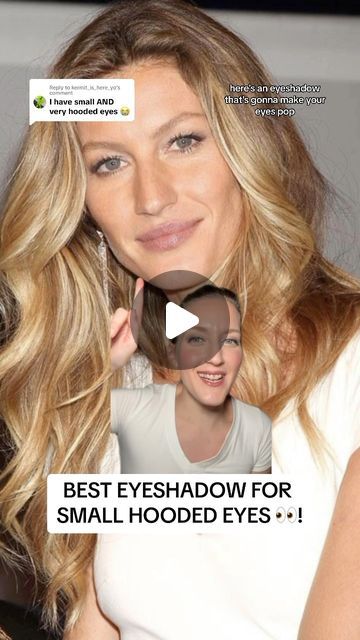 Mallory Osses on Instagram: "BEST EYESHADOW FOR SMALL HOODED EYES 👀! 

#eyeshadow #makeuptutorials" Eyeshadow For Brown Hooded Eyes, Makeup Small Hooded Eyes, Actresses With Hooded Eyes, Smoky Eyeshadow Tutorial Hooded Eyes, Natural Eye Makeup Hooded Eyes, Make Up For Small Hooded Eyes, Makeup For Small Hooded Eyes, Small Hooded Eyes, Small Eyes Makeup