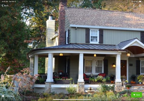 Corner Wrap Around Porch, Wrap Around Covered Deck, Porch With Pergola, Gazebo Porch, Back Porches, Wrap Around Deck, Covered Deck, Front Deck, Shed Roof