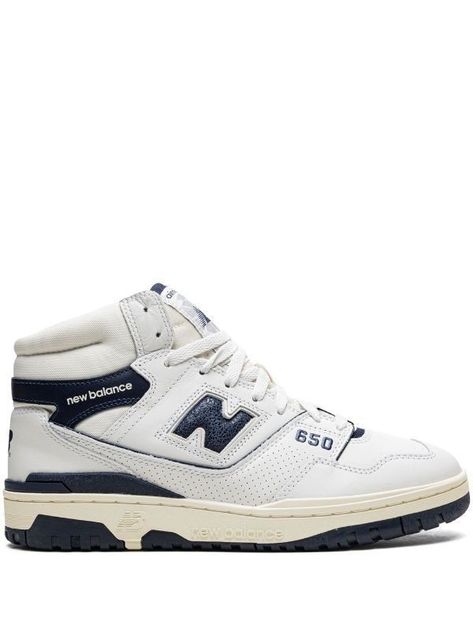 New Balance High Tops, Photographie Indie, Leon Dore, Trendy Shoes Sneakers, Navy Sneakers, Hightop Sneakers, Shoe Wishlist, High Sneakers, Hype Shoes