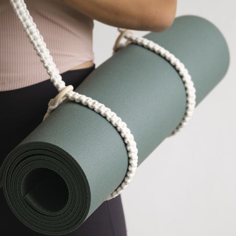 From yoga mats to picnic blankets, or even your camera stand – our hand-knotted macrame strap is the stylish, all-purpose carrier you didn’t know you needed! Make it uniquely yours or a thoughtful gift – personalize with a leather name deboss tag. #fegome #matcarrier #macrameyogastrap #macramé #customisegifts #yogakl Macrame Strap, Camera Stand, Yoga Strap, Picnic Blankets, Yoga Mats, Yoga Mat, Picnic Blanket, Thoughtful Gifts, Diy And Crafts