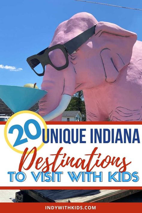 Hidden Gems in Indiana: Unique Destinations to Visit with Kids Day Trips In Indiana, Places To Visit In Indiana, Things To Do In Indianapolis With Kids, Indiana Vacation Ideas, Midwest Vacations With Kids, Indianapolis With Kids, Things To Do In Indiana, Indiana Summer, Travel Indiana