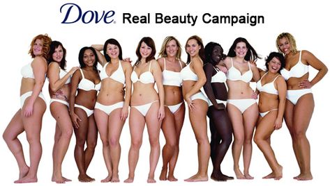 Sara G. Fall 2015 Section 1. "Dove's Campaign for Real Beauty".  This ad campaign started in 2004 as a response to its survey that showed only 2 percent of women around the world would describe themselves as beautiful. The ad campaign has been described as "groundbreaking, brave, bold, insightful, transparent and authentic."   http://www.dove.us/Social-Mission/campaign-for-real-beauty.aspx  http://adage.com/lp/top15/#realbeauty Real Beauty Campaign, Dove Campaign, Dove Real Beauty, Women Rights, Group Of Women, Positive Body Image, Body Confidence, Plus Size Models, Loving Your Body