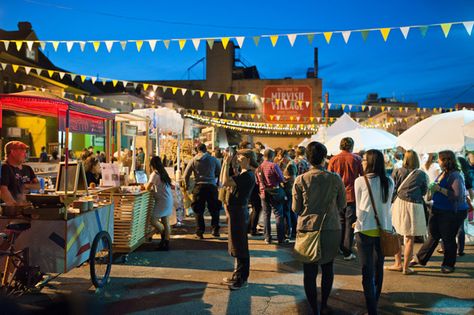 Parking Lot Party, Industrial District, Night Market, Outdoor Parties, Event Calendar, Parking Lot, Magical Places, This Summer, Portland