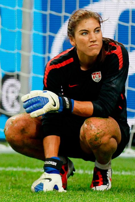 Hope Solo prepares for third World Cup while dealing with recent controversy Usa Soccer Team, Female Football Player, Better Self, Uswnt Soccer, Female Soccer, Soccer Goalie, Hope Solo, Soccer Star, Football Players Images