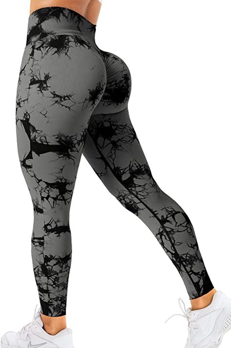 Marble Leggings, Best Leggings For Women, Gym Leggings Women, Yoga Trousers, Scrunch Leggings, Women's Athletic Wear, Oversize Pullover, Star Leggings, Fitness Wear Outfits