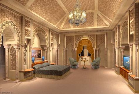 Moroccan Bedroom | home new swan castle linderhof palace rosewood manor harlaxton manor ... Roman Style Bedroom Interior Design, Bedroom Design Contemporary, Roman Bedroom, Roman Interior, Harlaxton Manor, Bedroom Design Luxury, Linderhof Palace, Manor Interior, Victorian Manor