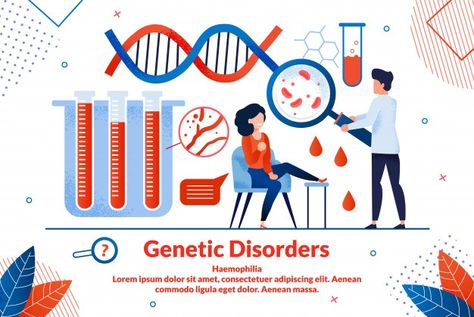 Informational poster geneticist disorder... | Premium Vector #Freepik #vector #poster #technology #woman #man Informational Poster, Poster Technology, Genetic Diseases, Office Man, Vector Poster, Information Poster, Genetic Disorders, Doctor Office, Microbiology