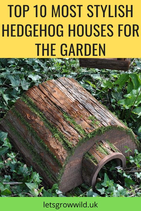 Helping hedgehogs with a stylish hedgehog house Hedgehog House Diy, Hedgehog House Diy How To Make, Hedgehog House Plans, Hedgehog Highway, Diy Hedgehog House, Hedgehog Ideas, Hedgehog Garden, Hedgehog Home, Hedgehog Habitat