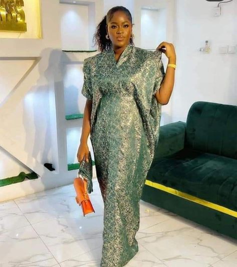 Brocade Boubou Styles For Women Classy, Damask Dress Styles Nigeria, Ankara Bubu Gown Styles, Bubu Styles, African Print Dresses For Women, Boubou Styles, Simple Dress Styles, Bubu Dress, Bubu Gown