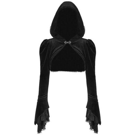 Outerwear – Ghoulish Girls Black Bolero Jacket, Velvet Shrug, Velvet Bolero, Gothic Coat, Gothic Jackets, Cardigan Shrug, Witch Outfit, Velvet Shorts, Shrug Cardigan