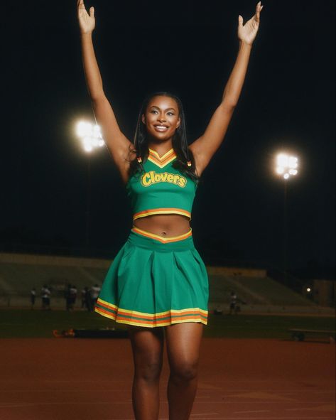 Bring It On Outfits, Cheerleader Halloween Costume, Coco Jones, Celebrity Halloween Costumes, Halloween Costume Outfits, Black Celebrities, Bride Of Frankenstein, Celebrity Beauty, African Women