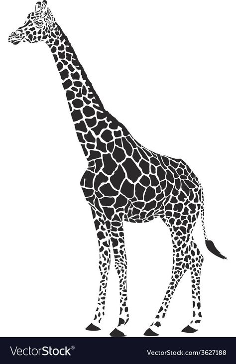 Giraffe Clipart Black And White, Giraffe Black And White, Shadow Quilts, Giraffe Vector, Giraffe Graphic, Giraffe Images, Giraffe Silhouette, Wild Animals Vector, Eiffel Tower Wall Art