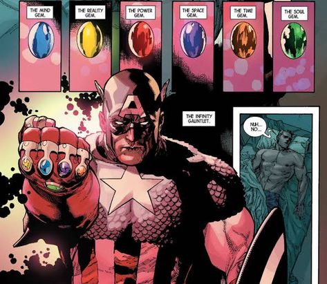 Comics Can Help Shed Light On The Fate Of The Infinity Stones And The One Avenger Who Destroyed It. - Animated Times Capt America, Infinity Gauntlet, Univers Marvel, Team Cap, Avengers Comics, Super Soldier, Bd Comics, Uncanny X-men, Marvel Captain America