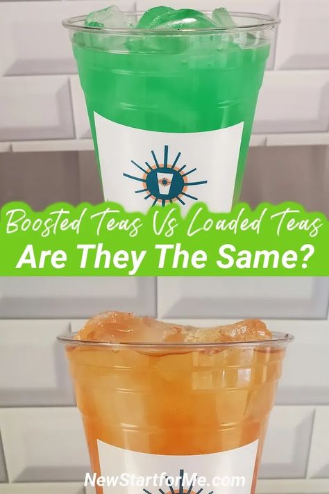 Are Boosted Teas the same as Loaded Teas? It is a fair question to ask before you get started enjoying one or the other. Natural Loaded Tea, Boosted Tea, Loaded Teas, Question To Ask, Loaded Tea, Nutrition Store, Tea Quotes, Healthy Teas, Healthy Shakes