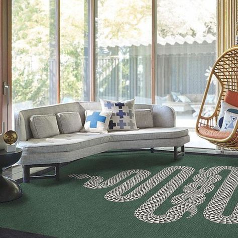 🐍✨ Slither into style this #WorldSnakeDay with our Jonathan Adler Venom Rugs! Whether you're a friend to serpents or just looking to add a ssssuperb touch to your decor, these rugs are sure to charm! 🌿🖤 Get cozy with our sapphire or emerald options and let your floor make a statement that's both playful and posh! 🎩💚 Check them out now if you dare... *Link in bio* #SnakeDay #JonathanAdler #HomeDecor #CultivateCheer Emerald Green Rug, Ruggable Rug, Area Rug For Living Room, Contemporary Farmhouse, Curated Design, Jonathan Adler, Modern Area Rug, Rug For Living Room, Washable Rug