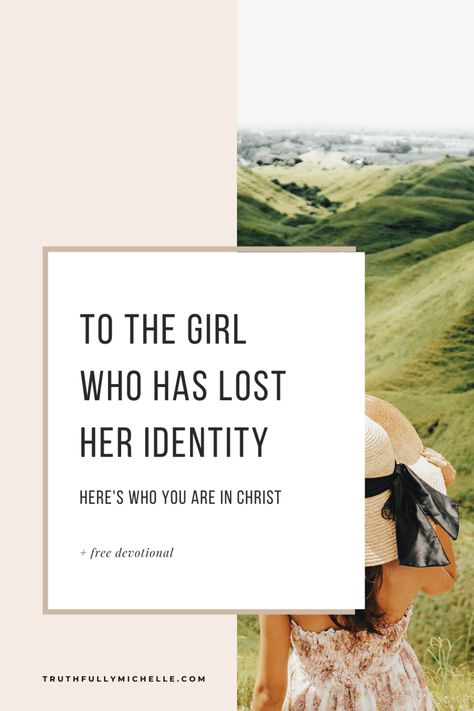 Finding Your Identity, Identity Quotes, Freedom In Christ, Christ Quotes, Bible Study Guide, Seeking God, Christian Encouragement, Christian Blogs, Living Tips