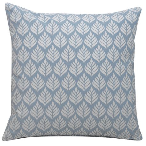 Cushions - Page 16 of 18 - Linen Loft Scandi Minimalist, Leaf Cushion, Leaves Pattern Design, Plain Curtains, Room Color Schemes, Diy Cushion, Duck Egg Blue, Linen Throw Pillow, Blue Bedding