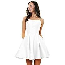 Cute Grad Dresses, Party Clothes Ideas, Dresses For School Dances, Navy Blue Quince, Snowball Dance, Bat Mitzvah Dress, Prom Dress For Teens, Middle School Dance, Short White Dresses