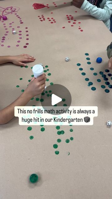 Cindy Dumevski | Kinder teacher 🇨🇦 on Instagram: "Bingo Dabbers and Dice for the win!   This no-frills math activity is always super popular with our kinderkids no matter how many times we bring it out. Not only does it keep our kiddos excited, engaged, and learning, it also allows us (educators) to easily assess our kiddos number sense skills.   #kindergartenmath #kindergarten #mathcenters #numbersense #handsonlearning" Bingo Dabber Activities, Bingo Dabber, Bingo Chips, Skip Counting, School Games, Number Sense, Hands On Learning, School Work, Mark Making