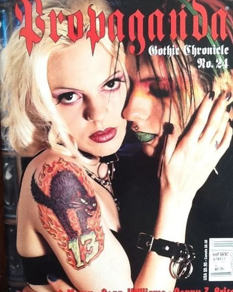 90s Mall Goth Aesthetic, Gothic Magazine, Goth Magazine, Mallgoth Aesthetic, 90s Mall Goth, 2000s Mall Goth, Alternative Posters, Types Of Goth, 2000s Goth