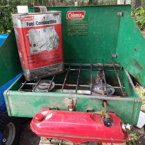 Norm purchased this Coleman Stove in 1972. What a vintage piece that still works great. Coleman Stove, Old Stove, Camp Stove, Burner Stove, Study Photos, Vintage Camping, Camping Stove, Hiking Trip, Stove