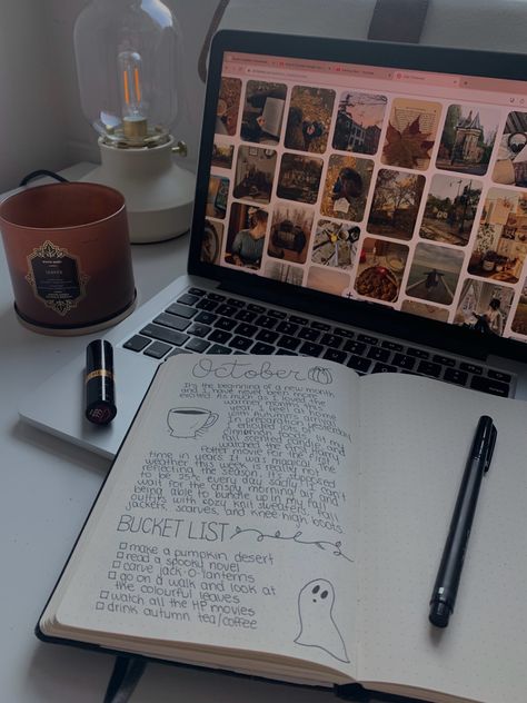 autumn journaling, october journal inspo, fall bucket list, fall doodles, autumn aesthetic, dark academia Autumn Goals List, Autumn Journaling Aesthetic, Fall Journaling Aesthetic, Fall Journal Aesthetic, Journaling October, Fall Doodles Autumn, Autumn Aesthetic Dark, Autumn Journaling, Fall Journaling