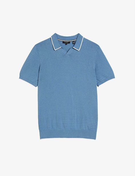 Discover great products at the best prices at Dealmoon. Ted Baker TED BAKER Durdle short-sleeved cotton polo shirt. Price:$57.00 at Selfridges Classy Outfits Men, Weekend Style, Cotton Polo Shirt, Cotton Polo, Postage Stamp, Whips, Polo Collar, Mens Swimwear, Trainers Women