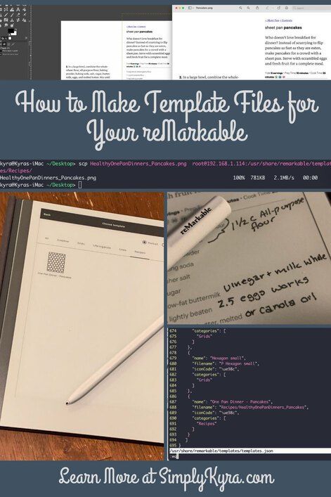 How to Make Template Files for Your reMarkable – Simply Kyra How To Use Remarkable 2, Remarkable Templates Free, Free Remarkable 2 Templates, Remarkable 2 Tips, Remarkable 2 Ideas, Remarkable Templates, Notion Template For Work, Remarkable Tablet, Remarkable 2 Templates