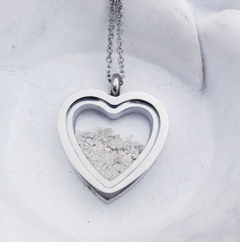 SALE Heart Cremation Locket Necklace Clear Glass Urn Locket | Etsy Cremation Jewelry Necklaces, Memorial Jewelry Ashes, Accessories Necklaces, Hair Necklace, Ashes Necklace, Urn Necklace, Glass Locket, Ashes Jewelry, Inspirational Bracelets