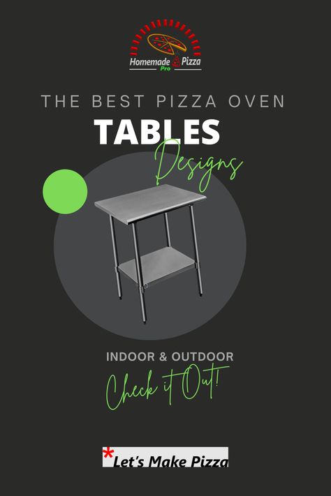 Find the best pizza oven tables for indoor and outdoor. Outdoor Pizza Table, Ooni Pizza Oven Table Diy, Ooni Table, Outdoor Pizza Oven Table, Pizza Oven Stand, Pizza Oven Table, Propane Pizza Oven, Outdoor Gas Pizza Oven, Ooni Pizza Oven