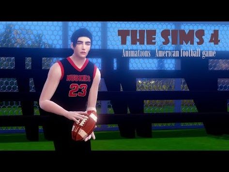 (503) Sims 4 Animations | American football game (DOWNLOAD) - YouTube Sims 4 Football Poses, Sims 4 Animations, Bright Sessions, The Bright Sessions, Sims 4 Challenges, 4 Poses, Sims 4 Cc Finds, Ts4 Cc, Cc Finds