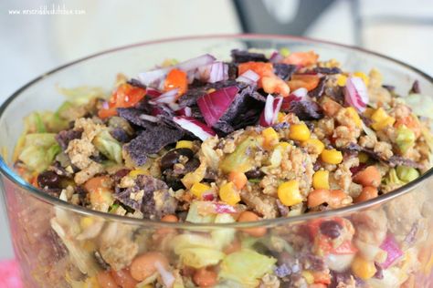 RECIPE: Mrs. Criddle’s Taco Salad Crunch – THM.com Thm Dinner, Trim Healthy Recipes, Trim Healthy Momma, Trim Healthy Mama Recipes, Mama Recipe, Thm Recipes, Taco Salad, Trim Healthy Mama, The Best Recipes