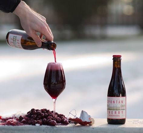 Sour Ale brewed with Frederiksdal Cherries and aged in oak barrels. The lambic style beer with notes of cherries almonds and sour fruit! Power Breakfast, Sour Fruit, Banana Milkshake, Cherry Almond, Chocolate Toffee, Sour Cherry, New England Style, Oak Barrel, Ipa